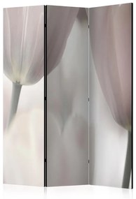 Paravento  Tulips fine art  black and white [Room Dividers]  Colore Grigio, Dimensioni e Misure 135x172