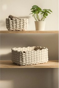 Cesto in tessuto 35x25x14 cm Peach Skin M – Bigso