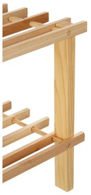Scarpiera di colore naturale in abete massiccio – Premier Housewares