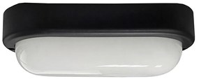 Plafoniera LED da esterno LED/15W/230V 4200K 20x9,8 cm IP64 nero