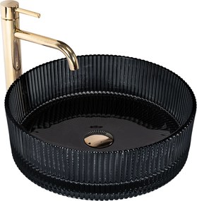 Lavabo da appoggio Rea Ingrid Black