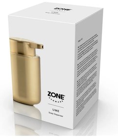 Dispenser per sapone color ottone in acciaio inox 250 ml Ume Brass – Zone