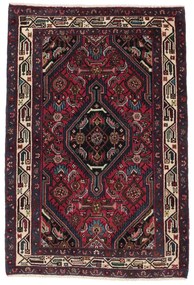 Hamedan Tappeto persiano 150x100 Rosso (Iran) Annodato A Mano