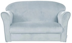 Divano per bambini in velluto azzurro 78 cm Lil Sofa - Roba