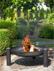 Braciere Da Giardino A Legna Artigianale In Acciaio Design Palma 70 Cm Cook King