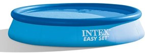 Intex - 28132NP – Piscina Fuori Terra Easy Set Rotonda, Pompa Filtro 2006 L/h, 5621 l, pvc, Azzurro, 366x76 cm