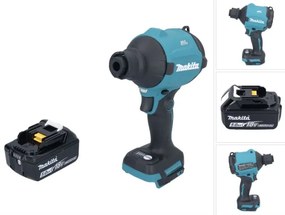 Soffiatore a batteria Makita DAS180T1 18V Brushless + 1x batteria 5.0Ah - senza caricabatterie