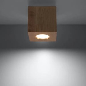 Sollux SL.0493 - Faretto QUAD 1xGU10/10W/230V legno