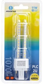 Lampadina LED G24D-3/11W/230V 4000K - Aigostar