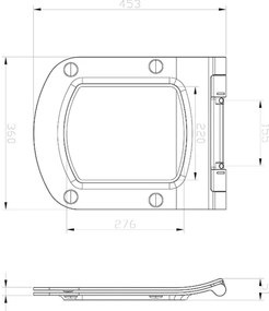 Ravak X01673 - Sedile WC SoftClose CLASSIC SLIM bianco