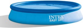 28142NP – Piscina Fuori Terra Easy Set Rotonda, Pompa Filtro 2006 L/h, 7290 l, pvc, Azzurro, 396x84 cm - Intex