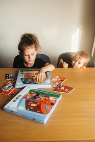 Gioco di incastro su tre livelli - In fattoria