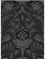 Aldwych - Designtapete von Cole & Son - Black & Graphite