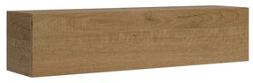 Pensile TV Ribalta con passa cavi L.133,6 - L.173,6 H.40 P.39,2, Quercia Natura / 173,6 cm