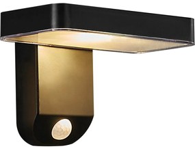 Nordlux - Lampada solare da parete LED con sensore RICA LED/5W/3,7V IP44