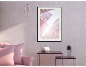 Poster Steel and Glass (Pink)