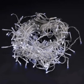 Brilagi - Catena luminosa natalizia da esterno 200xLED/8 funzioni 13m IP44 bianco freddo