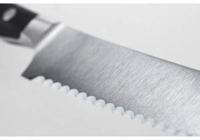 Wüsthof Classic Ikon coltello da pane 20 cm manico nero