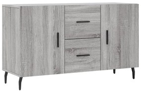 Credenza grigio sonoma 100x36x60 cm in legno multistrato