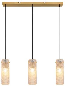 Globo 15775-3H - Lampadario a sospensione con filo KAROLO 3xE14/40W/230V