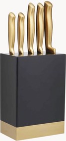 Set di 6 coltelli con ceppo Golden