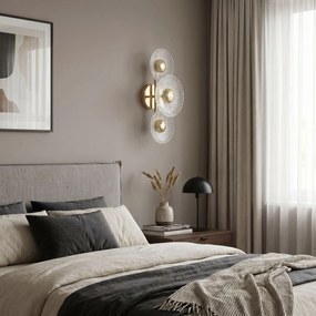 APPLIQUE DA PARETE LED SWE072-W GOLD