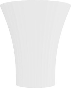 Applique Conica da Parete 2xG9 Rigata Bidirezionale in Gesso