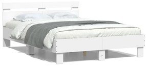 Giroletto Con Led Senza Materasso Bianco 120x200 Cm /