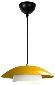 Lampadario a cavo MOONLIGH 1xE27/40W/230V giallo