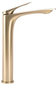 REA-B2705 - Miscelatore per lavabo AVALON 30 cm oro spazzolato