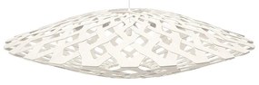 David Trubridge - Flax Lampada a Sospensione Ø110 2 Lati Bianco David Trubridge