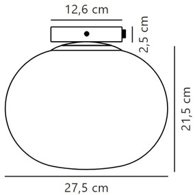 Nordlux - Plafoniera ALTON 1xE27/25W/230V