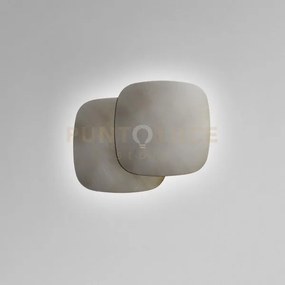 Step a/g - applique in alluminio e metacrilato a led 3000k 3600lm 4...