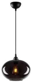 Lampadario su corda SMOKED 1xE27/40W/230V