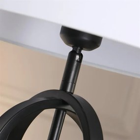 Searchlight EU91101WH - Lampada da tavolo CHIC 1xE27/60W/230V bianca