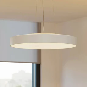 Arcchio Lampada LED a sospensione Vanida, bianco, Ø 60 cm, su/giù