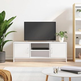 Mobile Porta Tv Bianco 102x30x37,5 Cm İn Legno Multistrato /