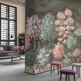 Fotomurale Wood3, wood3 rosa