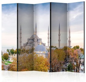 Paravento design Hagia Sophia - Istanbul II - paesaggio autunnale storico
