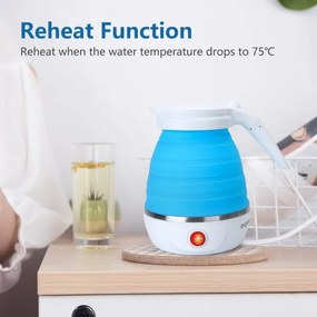 Aigostar - Bollitore da viaggio 600ml 1000W/230V