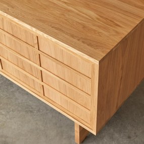 Tikamoon - Credenza in rovere 135 cm Miu