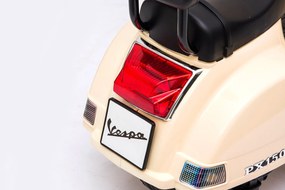 Piaggio Mini Vespa PX150 Elettrica 6V per Bambini Crema...