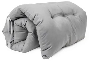 Sediada campeggio pieghevole con materasso nero/grigio