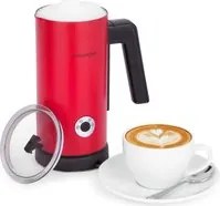 Montalatte elettrico 300 ml rosso acciaio