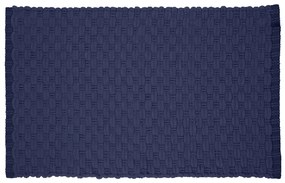 Tappeto bagno ciniglia 80x50 cm Dark blue