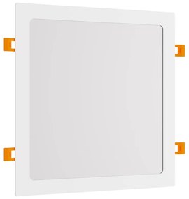 Pannello LED Quadrato 30W Foro 280x280mm 3.000lm no Flickering OSRAM LED Colore Bianco Caldo 3.000K