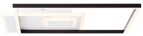 Brilliant - Luce LED dimmerabile IORGO LED/40W/230V 43,5x43,5 cm bianco/nero