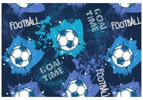 Carta da parati – Pallone da Calcio in Blu