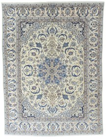 Nain Tappeto 300x390 Beige (Iran) Annodato A Mano