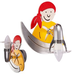 Lampada da parete PIRATE YELLOW 4717